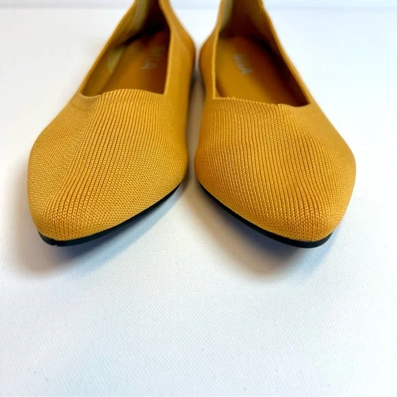NWT • Women’s MIA “Kerri” Pointed Toe Flats • Size 6.5M • Color: Mustard Yellow - Picture 13 of 13